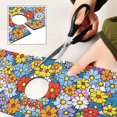 thumbnail image 6 of Yayeee Faucet Mat for Kitchen Sink 14.7" Diatomite Long Splash Guard Pad, Floral Fiesta, 2 Pack, 6 of 7