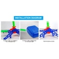 thumbnail image 6 of STPToys Toys for 3+ Years Old,Rocket Launcher Toys 8 Multi-Color Foam Rockets & Adjustable Launch Stand Fun Outdoor Stomp High Flying Toy Birthday Party Favors, 6 of 9