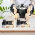 thumbnail image 6 of Pumpkin Lantern Black Cat Oven And Pot Holders Sets, Heat Resistant Pads Kitchen Decor for Cooking Baking BBQ Grilling, Christmas Kitchen Gifts, 6 of 6