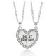 thumbnail image 2 of Collar con colgante de corazón de conejo de Alicia en plata de ley con naipes de as de corazones Yashi, 2 of 4