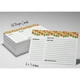 thumbnail image 6 of Inkdotpot Recipe Card 6x4 inch Single-Sided Recipe Design Cards Tropical Fruits Recipe Cards Wedding-Bridal Shower-Baby Shower- Pack of 50, 6 of 6