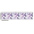 thumbnail image 2 of Floral Fabric by the Yard, Foliage Leaves in Purple Tones Soft Leafage Vintage Abstract Nature Plants, Decorative Upholstery Fabric for Chairs & Home Accents, Lavender Lilac Beige by Ambesonne, 2 of 4
