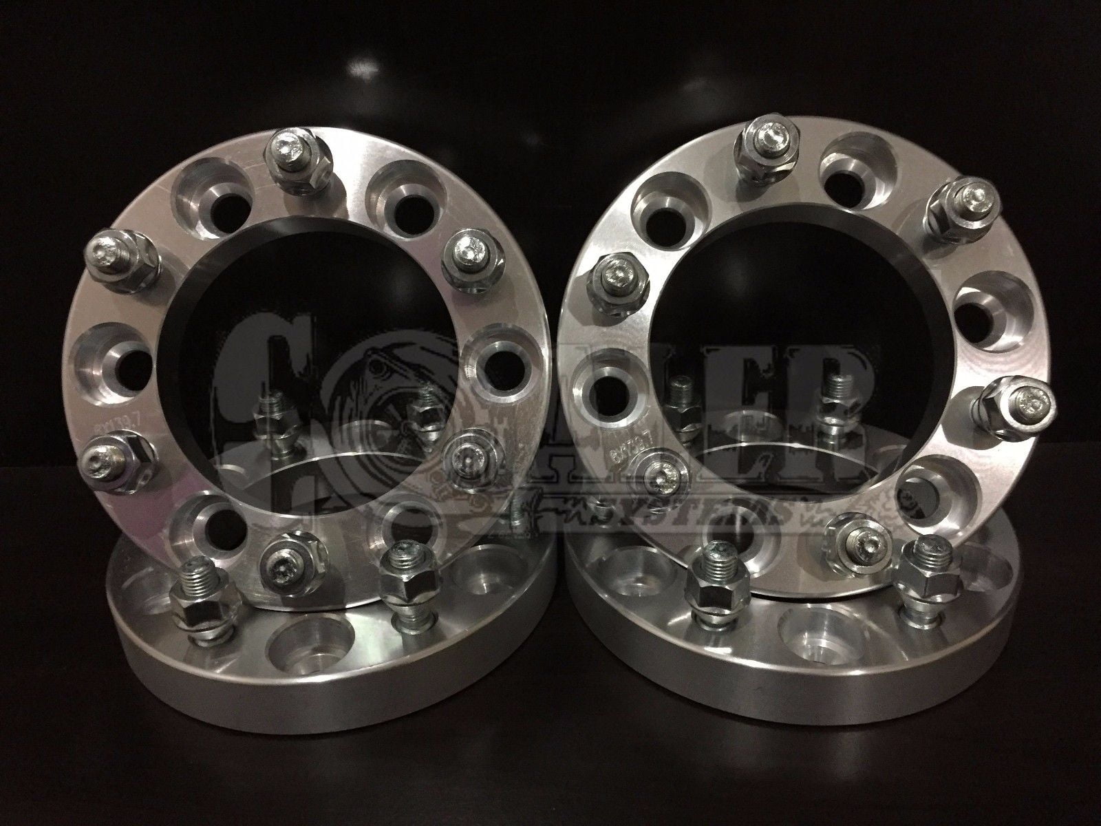 4 of 1" Chevy 6 Lug Wheel Spacers Adapters Fit Silverado 1500 Tahoe