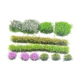 thumbnail image 3 of LeeQinersw DIY Miniature Static Grass Tufts Flower Cluster for Crafts Sand Table Layout Style D, 3 of 9