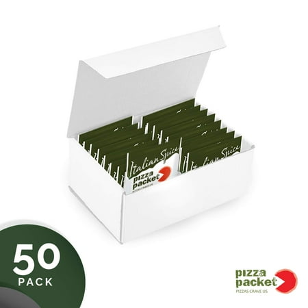Italian Pepper (Pizza Packet - Individual Pizza Seasoning Packets - Parmesan, Italian Spice, Garlic Powder, Crushed Red Pepper and)