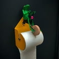 thumbnail image 4 of Soporte de Papel Higiénico, Rana en un Ciclo., 4 of 7