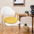 thumbnail image 2 of Cojín redondo para silla de bistró de 15 ", cojín decorativo para asiento de interior y exterior, cojín tapizado acolchado para silla de hogar, oficina, jardín, Patio Vhermosa WMZY-998-3, 2 of 4