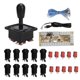 thumbnail image 1 of Arcade Game DIY Kits Joystick Accessories with USB Encoder Board Adapter for PC GameBlack, 1 of 4