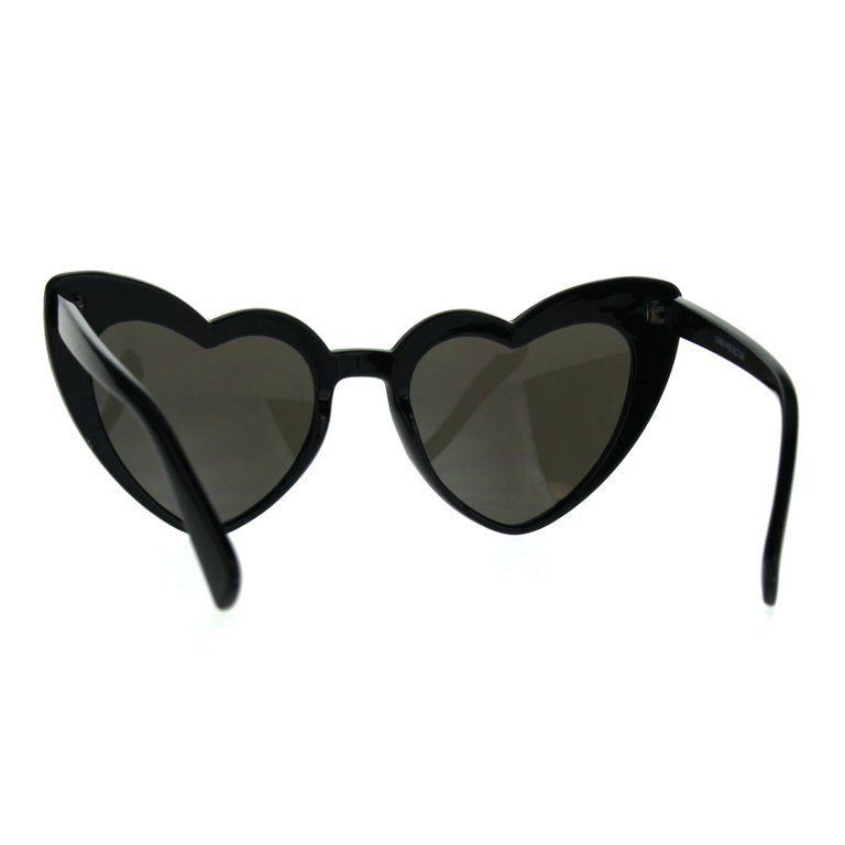 Saint Laurent Eyewear Heart-Shaped Sunglasses - Black
