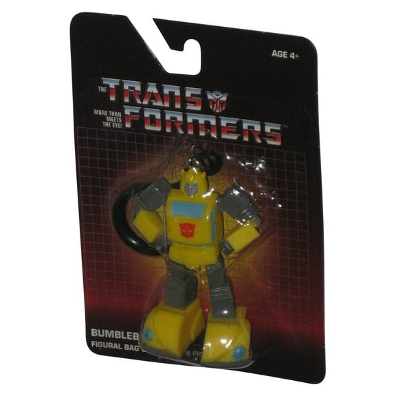 Transformers Bumblebee (2021) Monogram Figural Bag Clip 3-Inch Figure Keychain