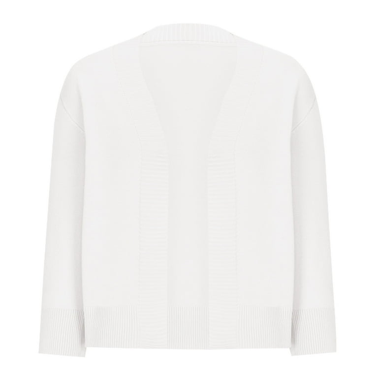 yoeyez Women's Cardigan 2025,Womens Solid Color Spring Shrugs