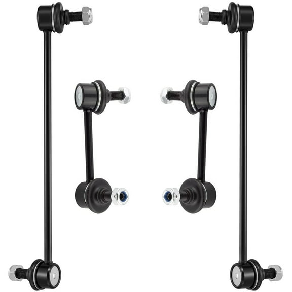 Detroit Axle - 4pc Sway Bars for 2007-2013 Nissan Altima, 09-14 Maxima Murano, 4 Front and Rear Sway Bar End Links 2007 2008 2009 2010 2011 2012 2013 2014 Replacement