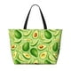 thumbnail image 2 of Fotbe Green Avocado Bolsa de Viaje para Playa - Resistente al Agua, Bolsa Tote de Gran Capacidad y Ligera con 7 Bolsillos para Mujeres y Hombres, 2 of 7