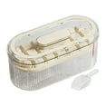 thumbnail image 2 of Ice Cube Tray With Lid & 63pcs Ice Cubes For Freezer(21 42.63 Per Layer) One Button Design Easy To Release Perfect For Coffee Drinks, 2 of 9