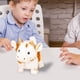 thumbnail image 4 of Peluche de vaca de pelo corto y suave, juguete interactivo con movimiento y sonido, simpático animal de granja para niños, 4 of 5
