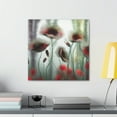 thumbnail image 3 of Poppy in Hyperrealism - Canvas, 3 of 10