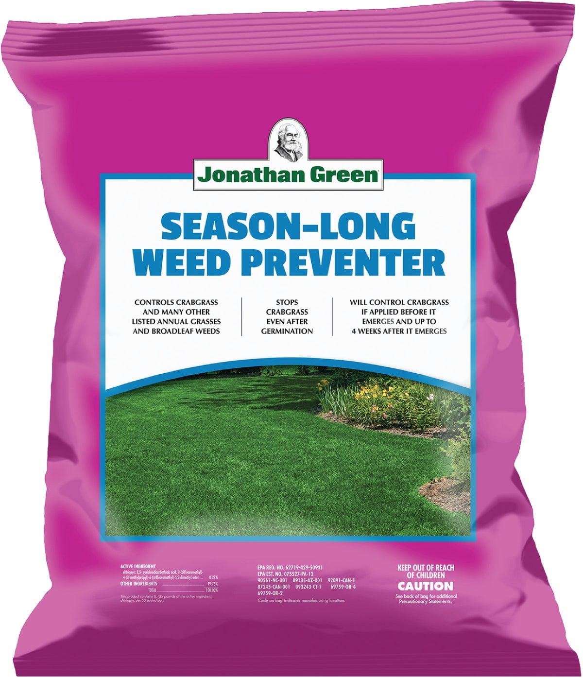 JONATHAN GREEN Jonathan Green Weed & Crabgrass Preventer 12 Lb