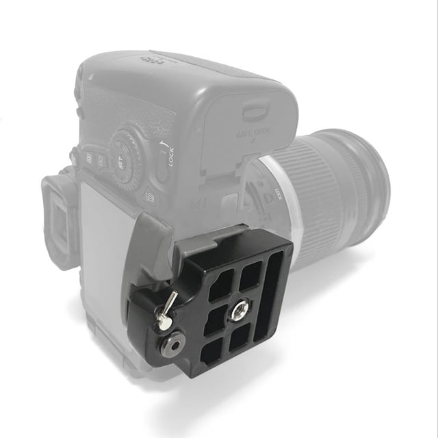 Adaptador de Montaje de Cámara de Placa de Liberación Rápida de Trípode Base de Montaje de Plataforma de Liberación Rápida Portátil Monópode de Trípode Base de Montaje de ANGGREK Otros