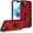 Red, variant on Entronix iPhone 13 Pro Max Case,iPhone 13 Pro Max Cover Military Grade Shockproof Heavy Duty Protective Phone Case with Kickstand for iPhone 13 Pro Max Navy