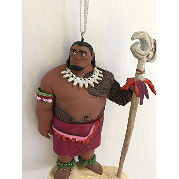 Disney Moana Chief Tui Holiday Christmas Tree Ornament Pvc Figure 4 Figurine Walmart Com