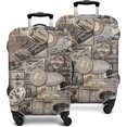 thumbnail image 1 of Travel Luggage Cover Suitcase Protector Fits 18-32 Inch Luggage Wheel Covers Patterned Travel Related Items Flower Luggage Protector Elastic Luggage Anti-scratch Suitcase Cover L, 1 of 5