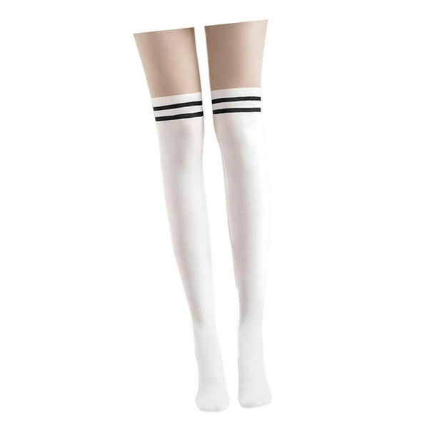 Medias hasta el muslo suaves y opacas, ropa informal, disfraces, medias de nailon Sobre la rodilla