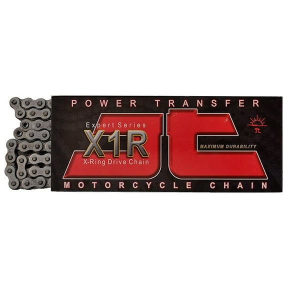 JT Chain JTC530X1R112RL (530 Series) Black Steel 112 Link Heavy Duty X-Ring Chain with Connecting Link