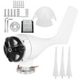 thumbnail image 2 of 1200W Wind Generator Small Wind Generator 3 Blades 1200W Wind Turbines Kit with 3 Phase AC Permanent  Synchronous Electricitygenerator, 2 of 8