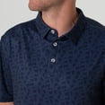 thumbnail image 4 of Burlebo Men's Performance Short Sleeve Polo Golf Shirt., 4 of 5