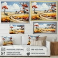 thumbnail image 4 of Designart "De Stijl Landscape In The Countryside I" Countryside Floater Framed Wall Decor, 4 of 5