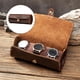 thumbnail image 2 of Estuche de viaje con rollo de reloj Zulema para Hombre almacenamiento café, 2 of 7