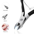 thumbnail image 2 of Cortautículas FERYES Professional Manicure de acero inoxidable, 2 of 8