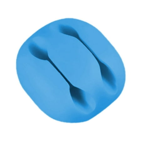 

Ykohkofe Table Top Charging Line Data Wire Processor Round 2 Hole Silica Gel Storage Fixed Wire Clamp 5PC