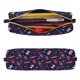 thumbnail image 2 of Fotbe Winter Skiing Snowflakes Estuche para Lápices de Cuero con Estampado, Estuche con Cremallera Resistente, Organizador Compacto y Elegante para Papelería, 2 of 7