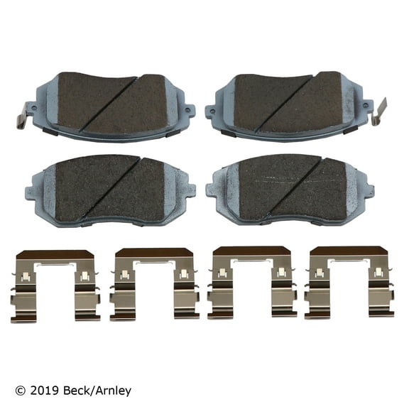 BeckArnley 085-6702 Premium Asm Pads W / Hardware