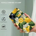 thumbnail image 3 of iPhone case, designed specifically for women, 12 foot drop test, military grade shock resistance, anti slip ultra-thin protective phone case, lemon, 3 of 4