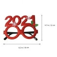 thumbnail image 4 of 12Pcs 1Set Attractive Eyeglass Frames Christmas-themed Glasses (Random Style), 4 of 8
