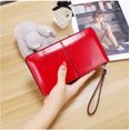 thumbnail image 1 of Cartera larga para mujer, cartera con cremallera para mujer, versión coreana, bolso de mano de gran capacidad, 1 of 5