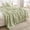 Green, variant on Fleece Blanket, Soft Double Sided P Throw Blanket, Warm Sherpa Bed Couch Blanket, All Season Blanket for Adults, Machine Washable, 55 x 79 Inches, Gray