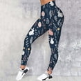 thumbnail image 2 of High Waisted Leggings with Pockets Breathable Easter Day for Women Print High Waist Yoga Pants for Women's Leggings Tights Compression Yoga Running Fitness High Waist Leggings Pants Print Leggings, 2 of 7