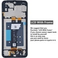 thumbnail image 2 of for Samsung Galaxy A14 5G Screen Replacement with Frame for Samsung a14 a146u Screen Replacement kit s146vl a146a a146w LCD Touch Display digitizer with Repair Part Tools 6.6 Inch Black, 2 of 6