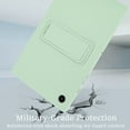 thumbnail image 5 of Allytechgroup Slim Case for Samsung Galaxy Tab A8 10.5 (2022), Shock-Absorbent TPU & Hard PC Back Cover with Kickstand Protective Case Cover with Cleaning Cloth and Stylus for Women Men, Mintgreen, 5 of 7