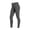 Grey, variant on Womens Yoga Pants Fashion High Waist Large Size Black Thong Sports Base Layer Yoga Pants