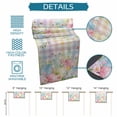 thumbnail image 6 of Colorful Easter Table Runner 72 Inches, Easter Eggs Botanical Spring Floral Bed Runner Dresser Scarves Tabletop for Indoor Outdoor Parties/Ceremony/Banquet, 14" x 72", 6 of 8