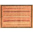 thumbnail image 1 of Ahgly Company Indoor Rectangle Abstract Orange Modern Area Rugs, 6' x 9', 1 of 4