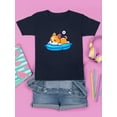 thumbnail image 3 of Cute Corgi Sleeping On Pillow T-Shirt Juniors -Image by Shutterstock,  Medium, 3 of 4