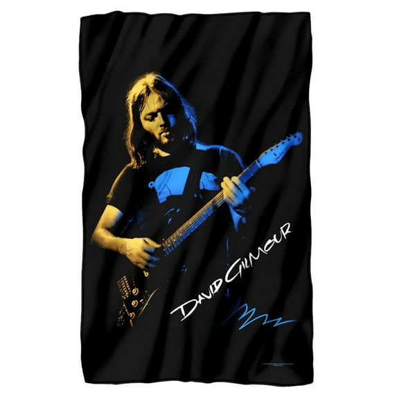 David Gilmour Blanket, 36"x58" Tonal Photograph Fleece Blanket