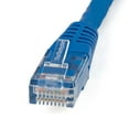 thumbnail image 4 of StarTech 15ft CAT6 Ethernet Cable - Blue CAT 6 Gigabit Ethernet Wire -250Mhz 100W PoE RJ45 UTP Molded Network Patch Cord with Strain Relief (C6PATCH15BL), 4 of 4