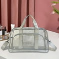 thumbnail image 6 of Kuntesetty Clear Toiletry Bag Beach Bag Waterproof PVC Tote Bag for Airline Work Travel Gray, 6 of 9