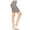 Black White Check, variant on Womens High Waist Ultra Soft Printed Fashion Biker Shorts